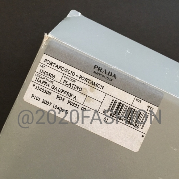 NWT Prada Leather Wallet - Picture 6 of 8